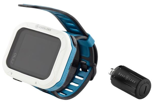 Aqualung i770R Tauchcomputer weiss/petrol mit Sender