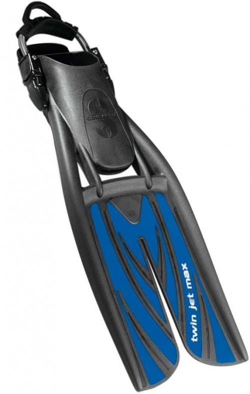 Scubapro Twin Jet Max Geräteflosse inkl. Spring Straps