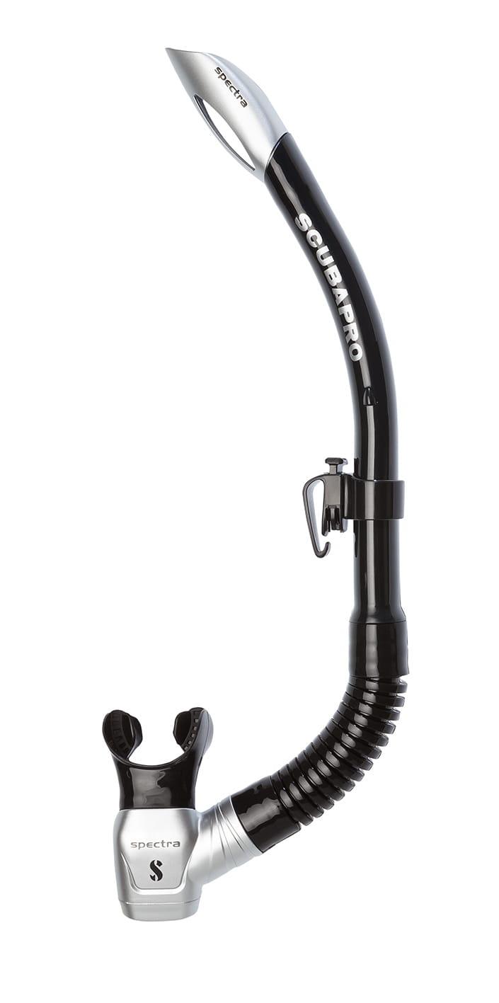 Scubapro Spectra Schnorchel (schwarz/silber)