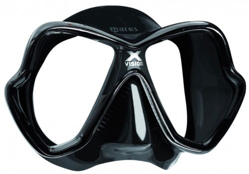 Mares X-Vision Tauchermaske New 2014 schwarz