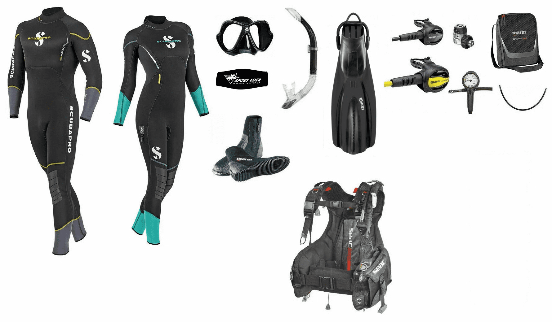 traveloholic_tauch_komplettset Traveloholic Tauch-Komplettset