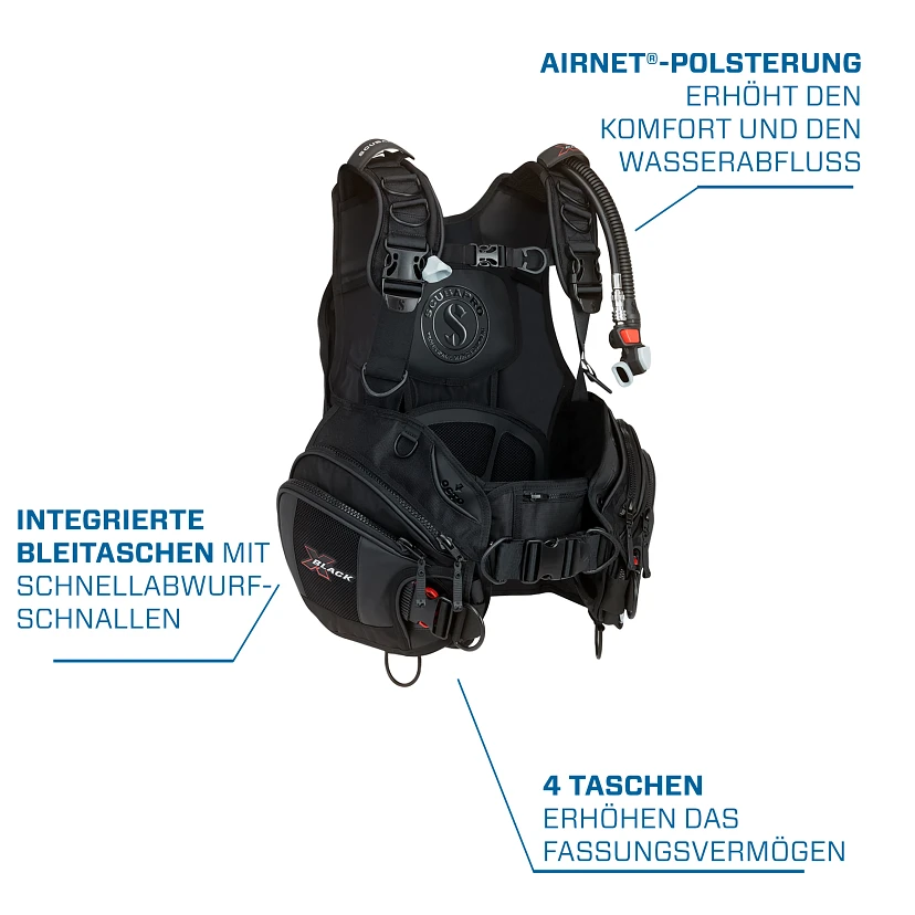 Scubapro X-Black Tarierjacket