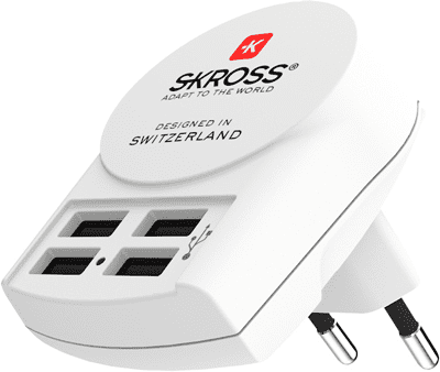Skross_Ladegeraet_Euro_USB_5 Skross Euro USB Ladegerät