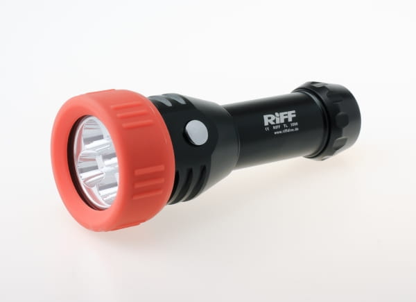 Riff_TL_3500_Tauchlampe Riff TL 3500 Tauchlampe incl. Gelbfilter