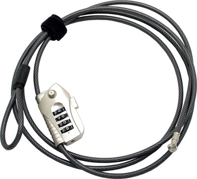 baladeo_Secure_Drahtseilschloss baladeo Secure Drahtseilschloss