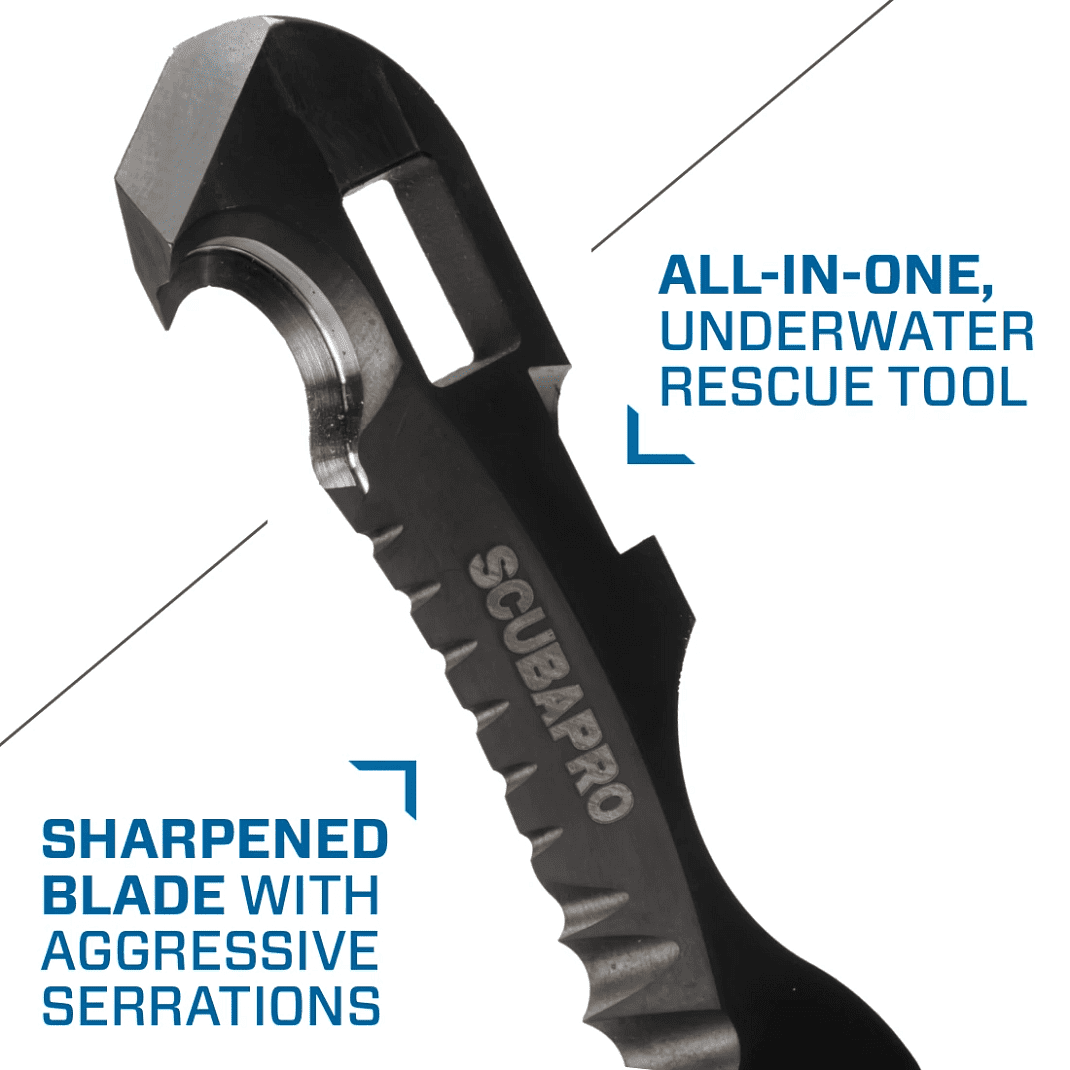 Scubapro_Jawz_Ti_Tauchmesser_schwarz_6 Scubapro JAWZ Ti Tauchmesser