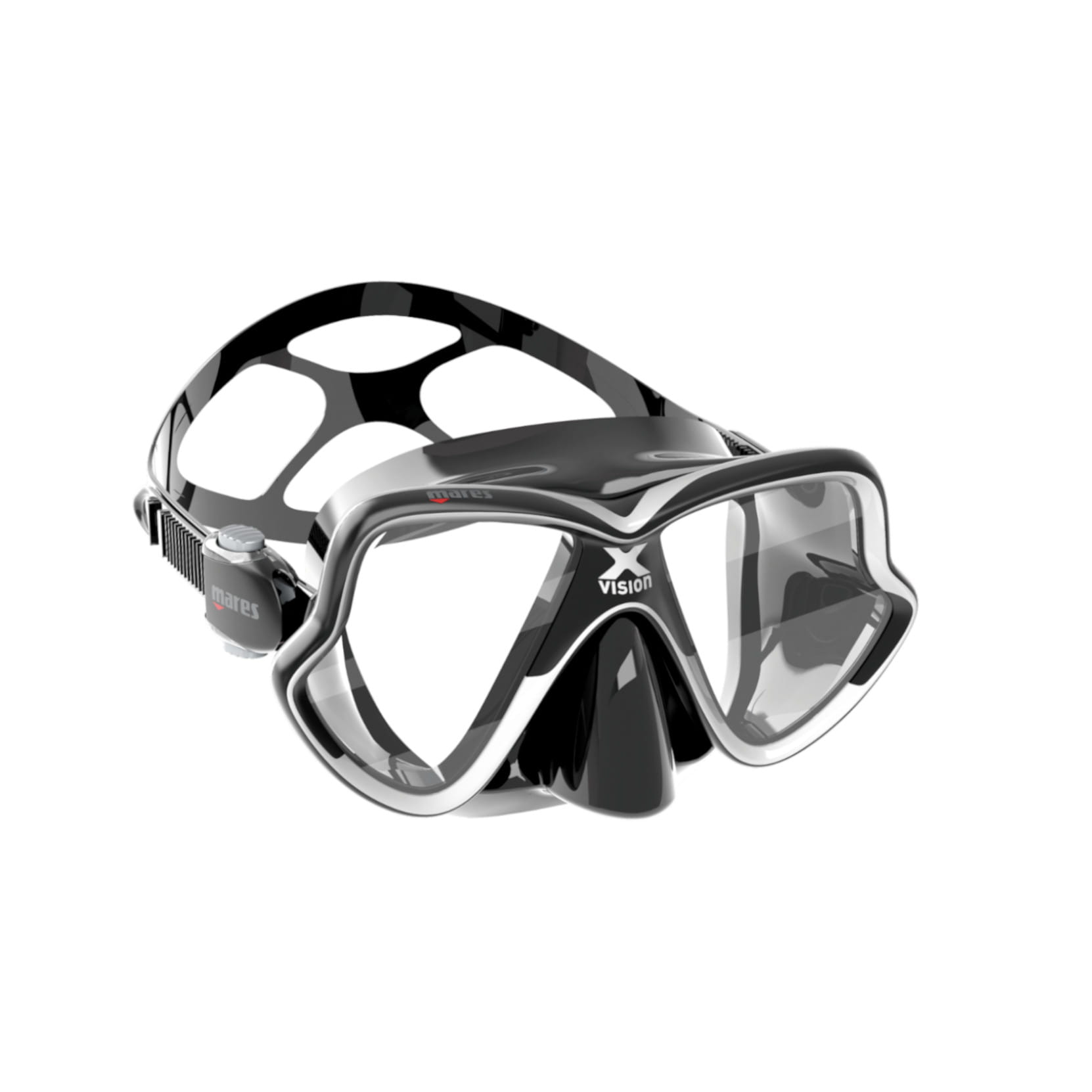 Mares X-Vision Mid 2.0 Tauchmaske mit Sehhilfe