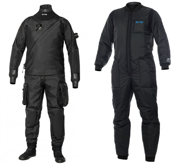 Bare X-Mission Set - Mens Trilaminat Trockentauchanzug