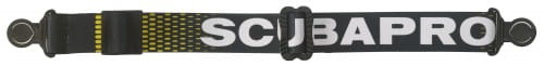 Scubapro Komfort Strap Maskenband schwarz/gelb