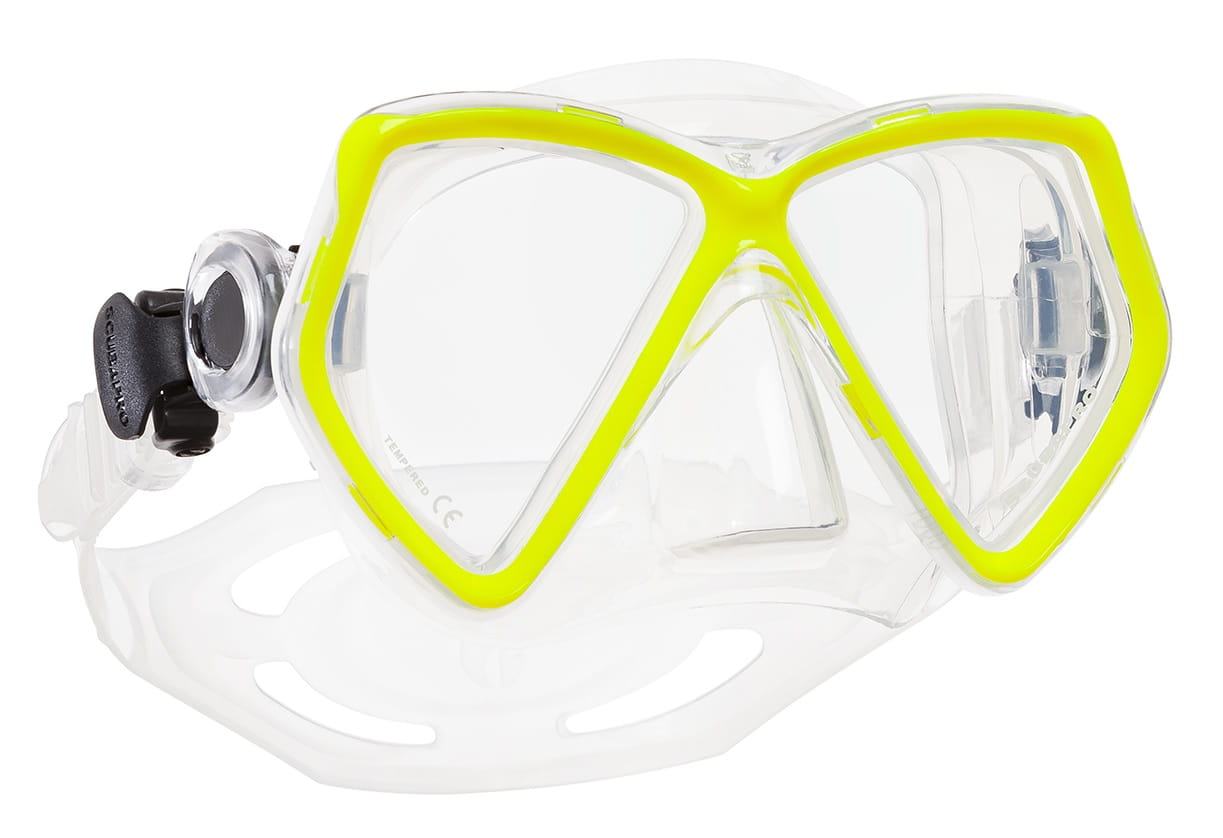 Scubapro Mini Vu Kindermaske Gelb