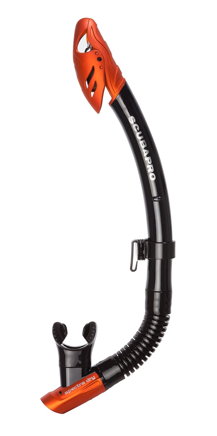 Scubapro Spectra Dry Schnorchel (Schwarz/Bronze)