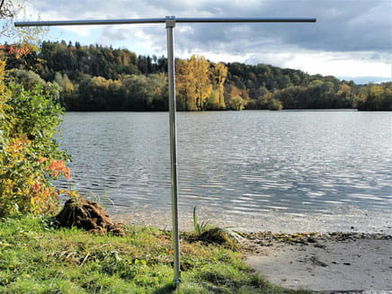 Tidydry Bodenhülse für Trockenständersystem ohne Equipment