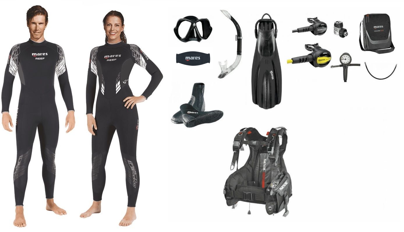 Traveloholic Tauch-Komplettset