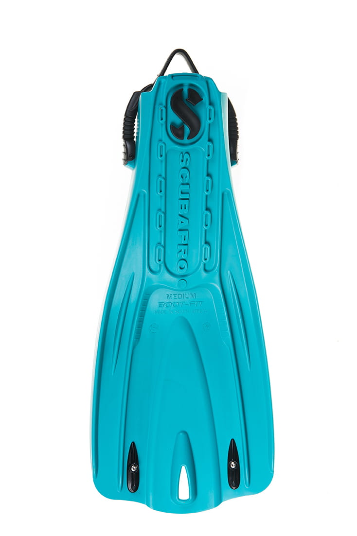 go_sport_-_turquoise_-_bottom Scubapro Go Sport Geräteflossen