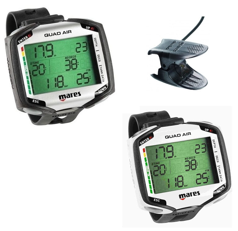 Mares Quad Air Tauchcomputer mit Interface