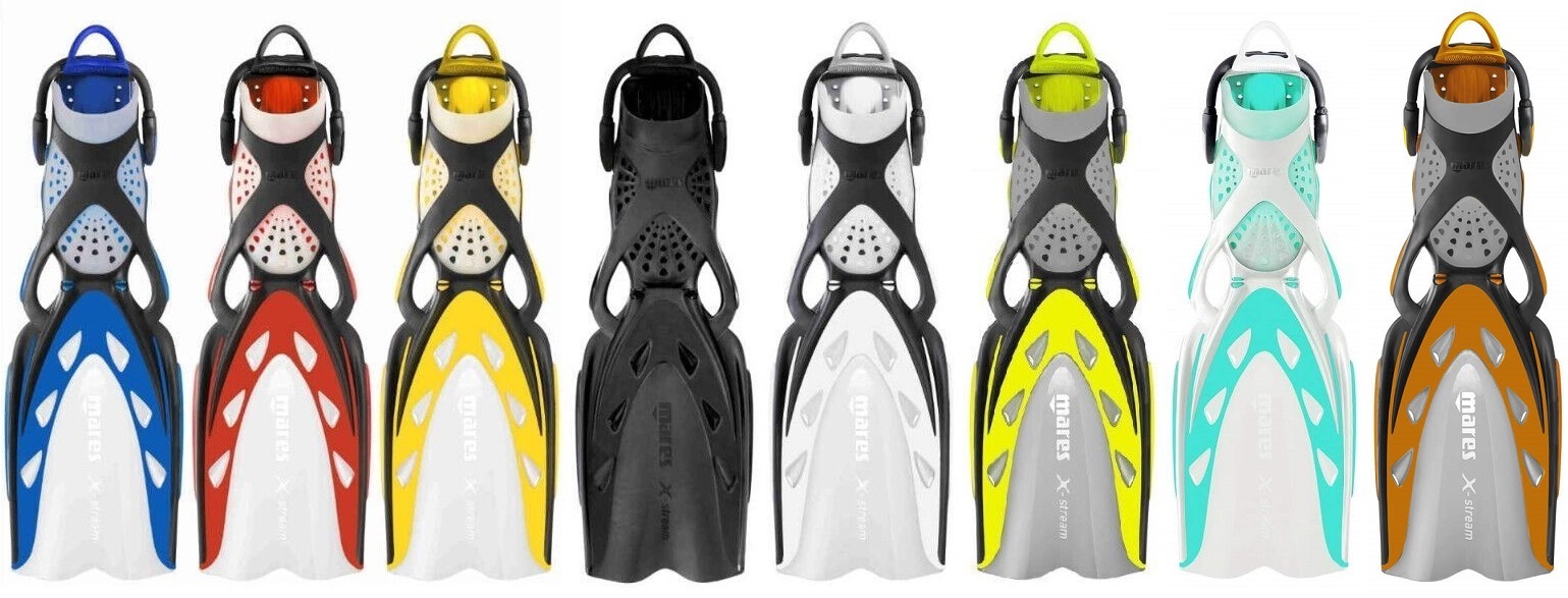 Mares X-Stream Geräteflossen mit Bungee Straps