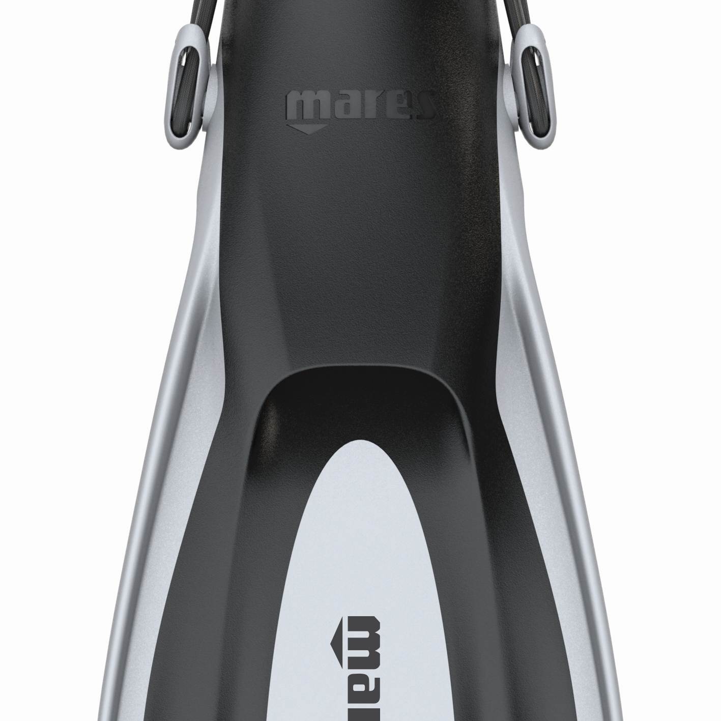 Mares Avanti Pure Barfuß-Flosse Weiß Detail