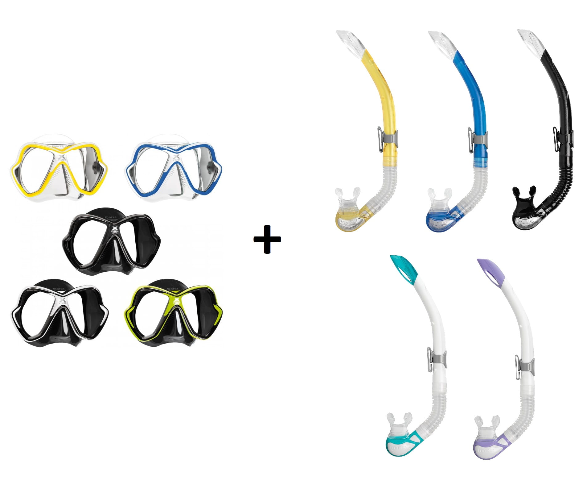 Mares_X-Vision_Bay_Set Mares X-Vision Bay Maskenset