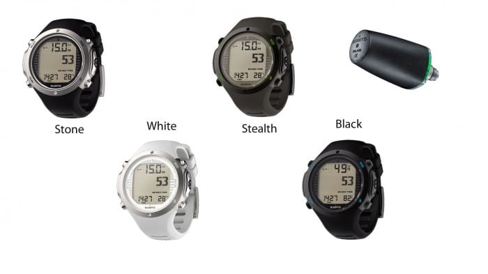 Suunto D6i Novo Tauchcomputer mit Elastomer-Armband incl. Sender