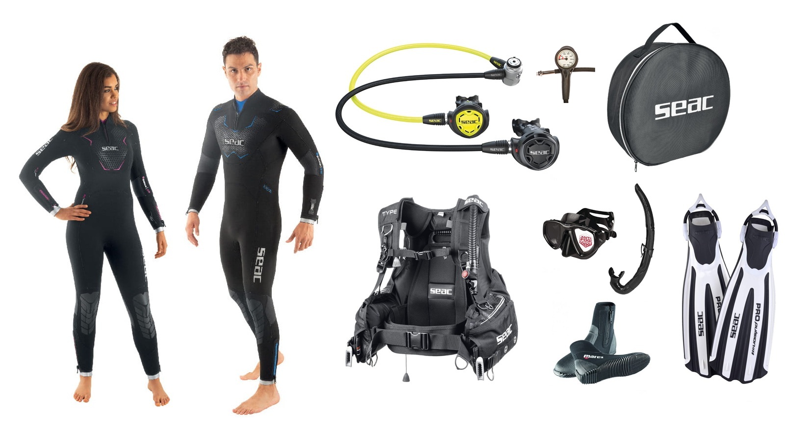 Seac Sub Budget Tauchset