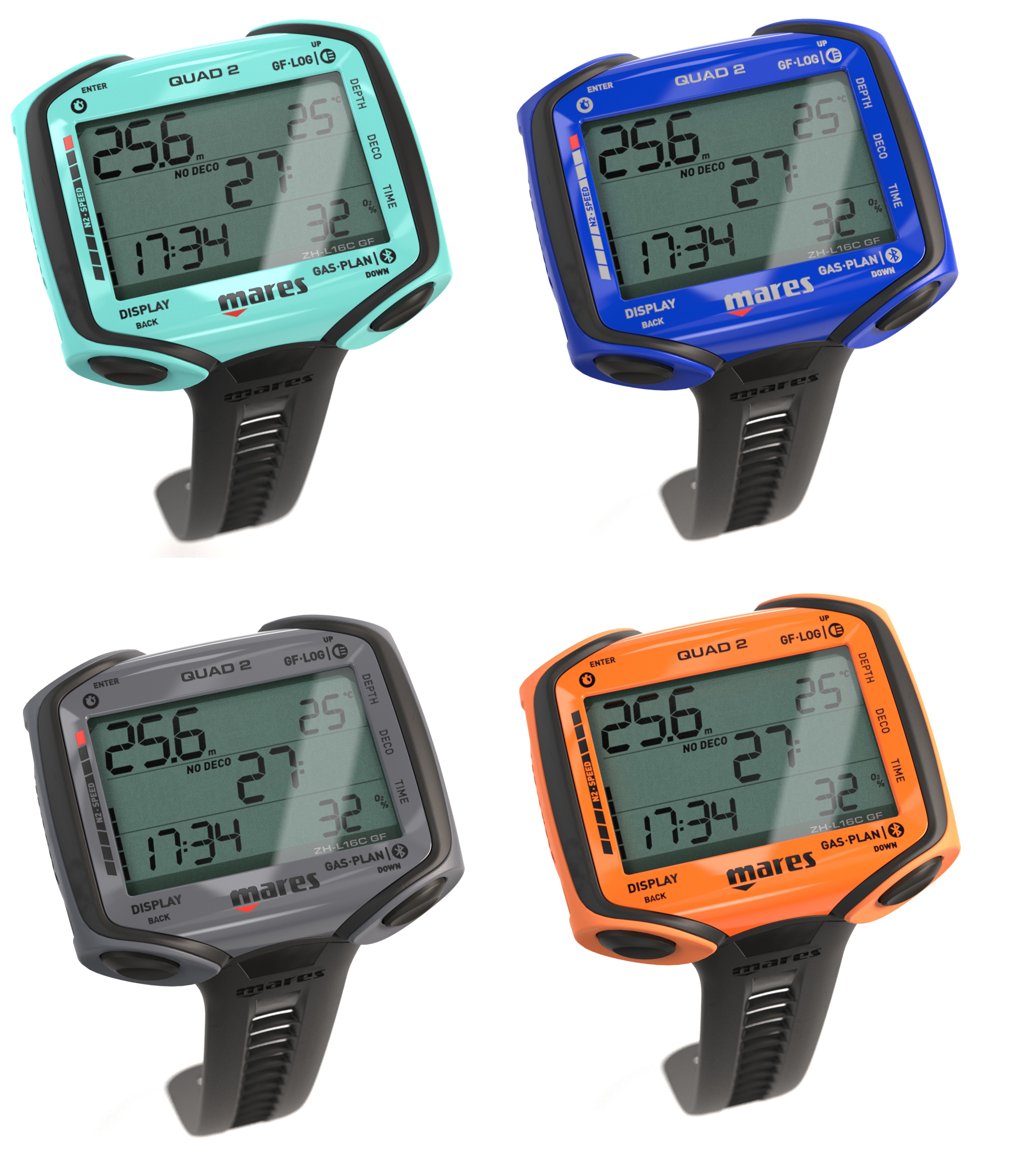 Mares Quad 2 Tauchcomputer Mares Quad 2 Tauchcomputer