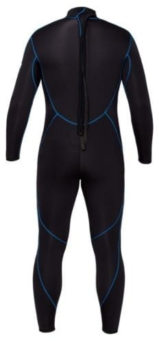 sflex_5mm_3_lo Bare Sport S-Flex Full 7mm Tauchanzug Herren Rpckenansicht