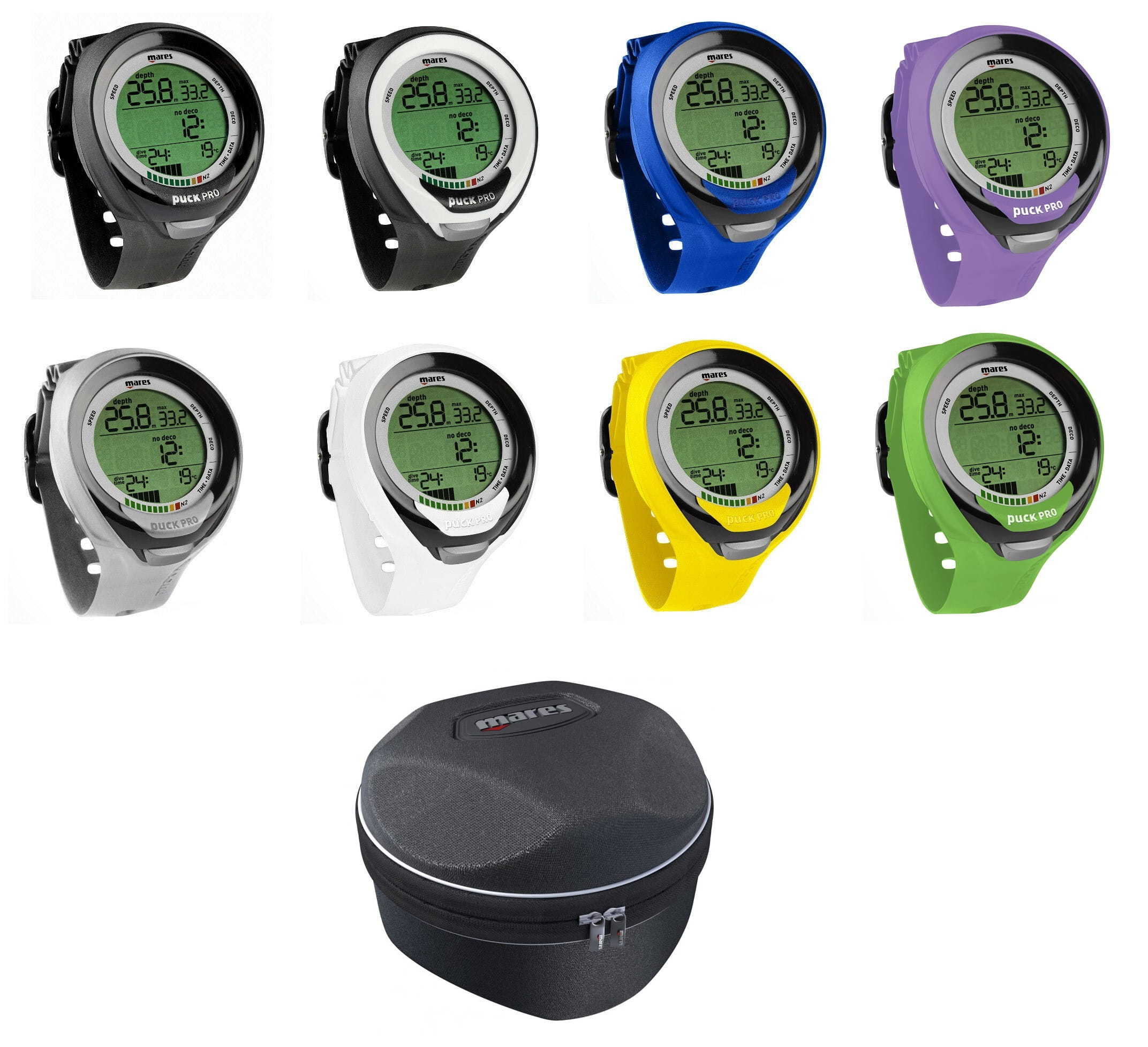 mares_puck_pro_plus_shell_box Mares Puck Pro+ Tauchcomputer mit Shell Round Box