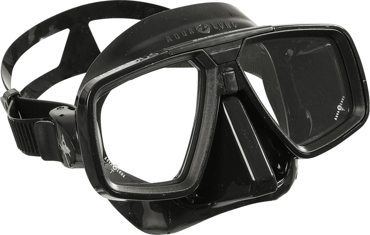 AquaLung_Look_Tauchermaske_schwarz_schwarz Aqualung Look Zweiglas-Tauchermaske schwarz/schwarz