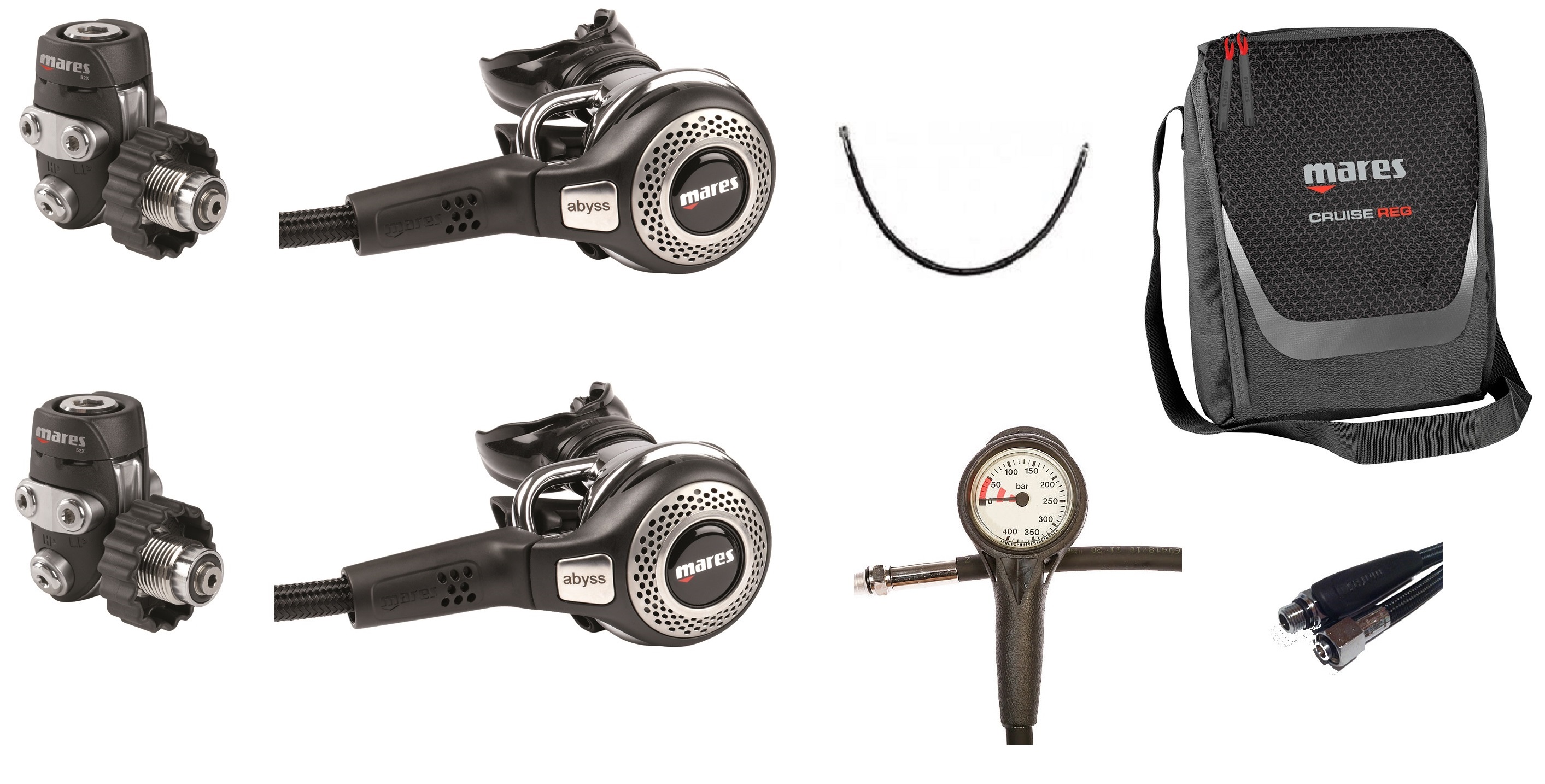 Mares Abyss 52 VDST Atemreglerset für Kaltwasser