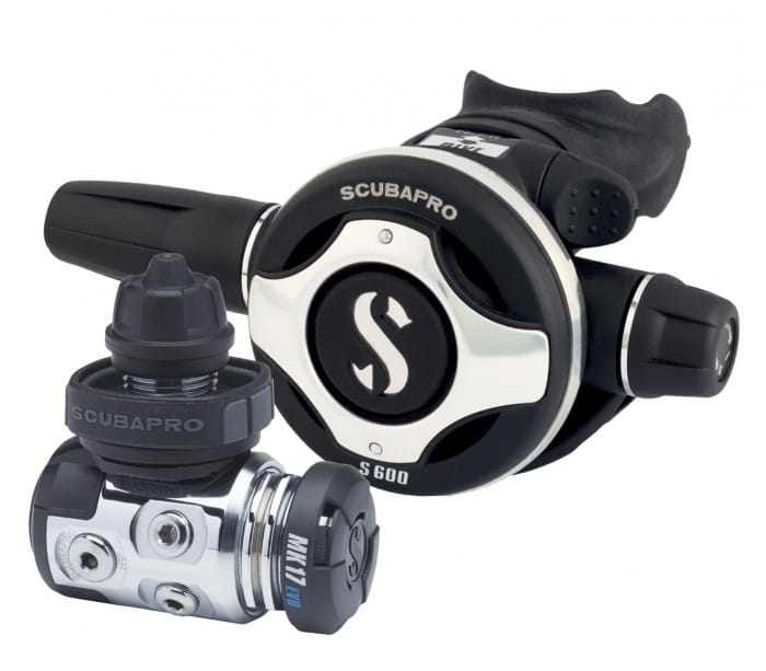 Scubapro_mk17_evo-s600-din Scubapro MK17 EVO S600 - R105 Octopus Atemreglerset