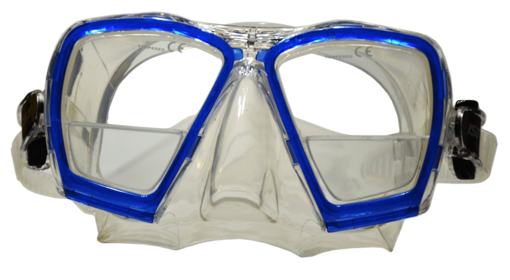 Tauchmasken mit optischen Gläsern