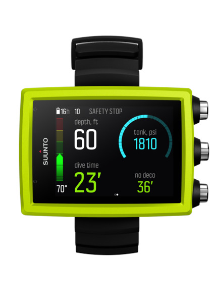 Suunto Eon Core Lime von Vorne