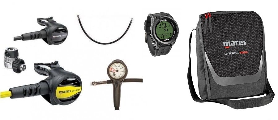 Mares Prestige Sirius L Pro Atemreglerset Mares Prestige Sirius L Pro Atemreglerset