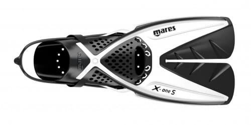 Mares X-OneS Splitfin Schnorchelflossen weiß
