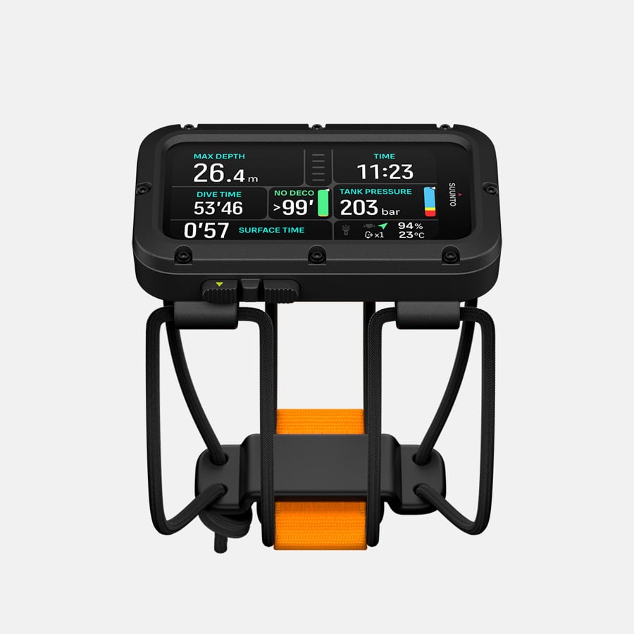 Suunto Nautic Tauchcomputer mit Bungee Cord