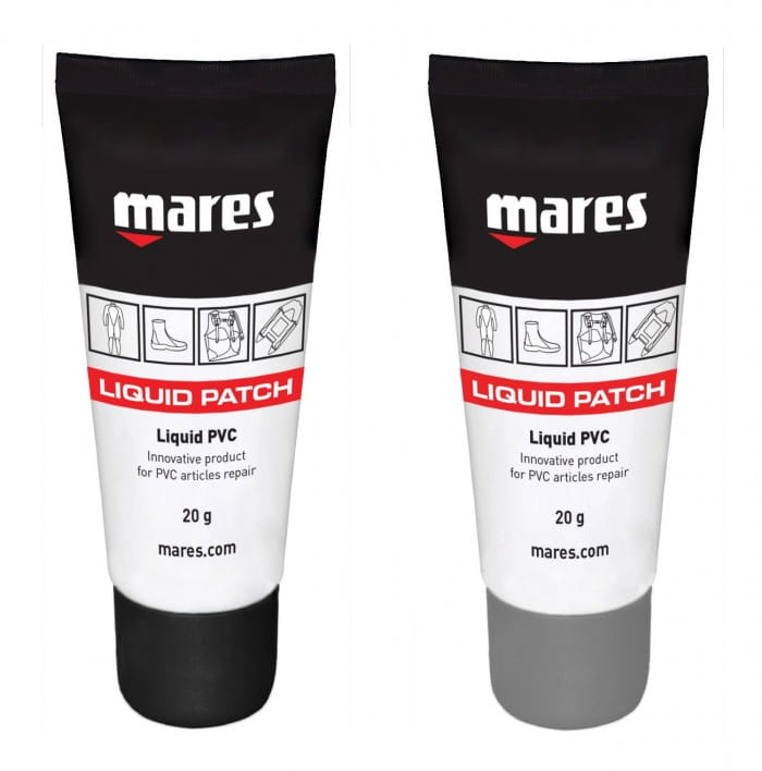 Mares Liquid Patch schwarz und grau