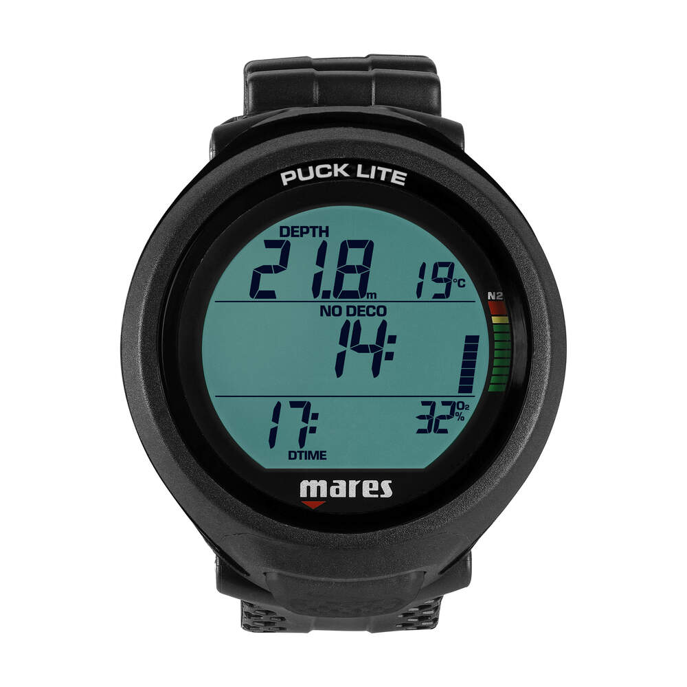 Mares Puck Lite Tauchcomputer mit Computertasche