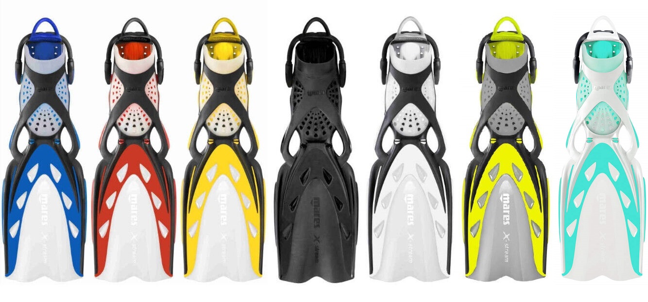 Mares X-Stream Geräteflossen mit Bungee Straps