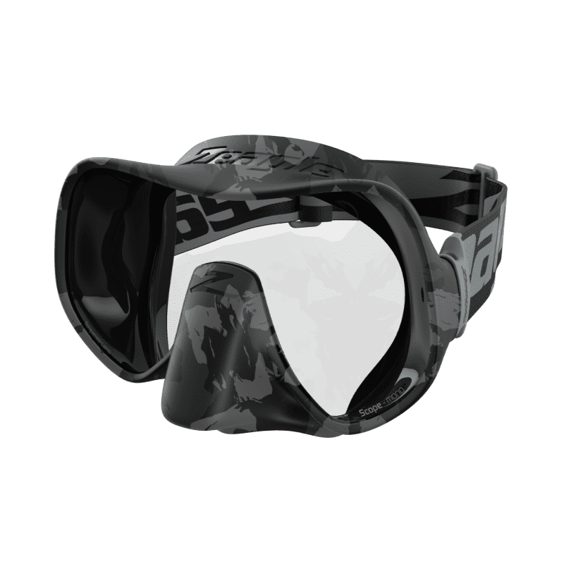 Zeagle Scope Mono Tauchmaske iti Elastik-Maskenband Camo