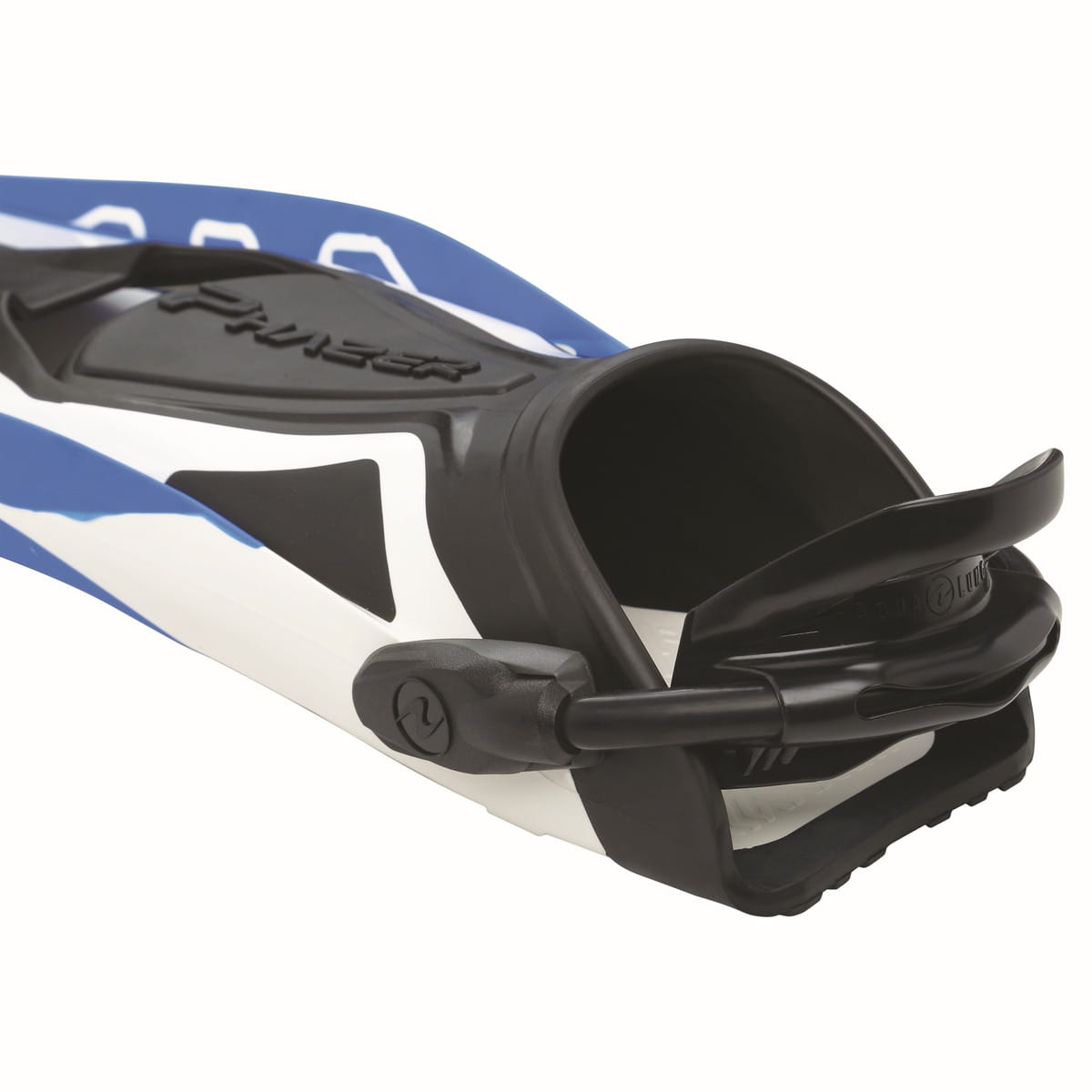 AquaLung_Phazer_Weiss_Blau_Strap Aqualung Phazer ADJ Geräteflossen